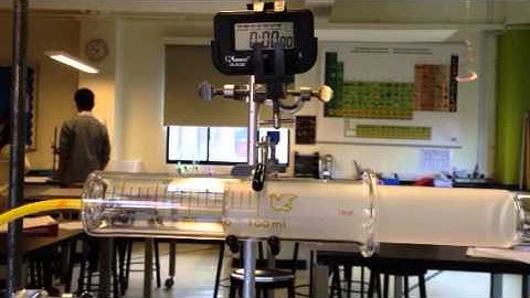 Marble chips and HCl experiment