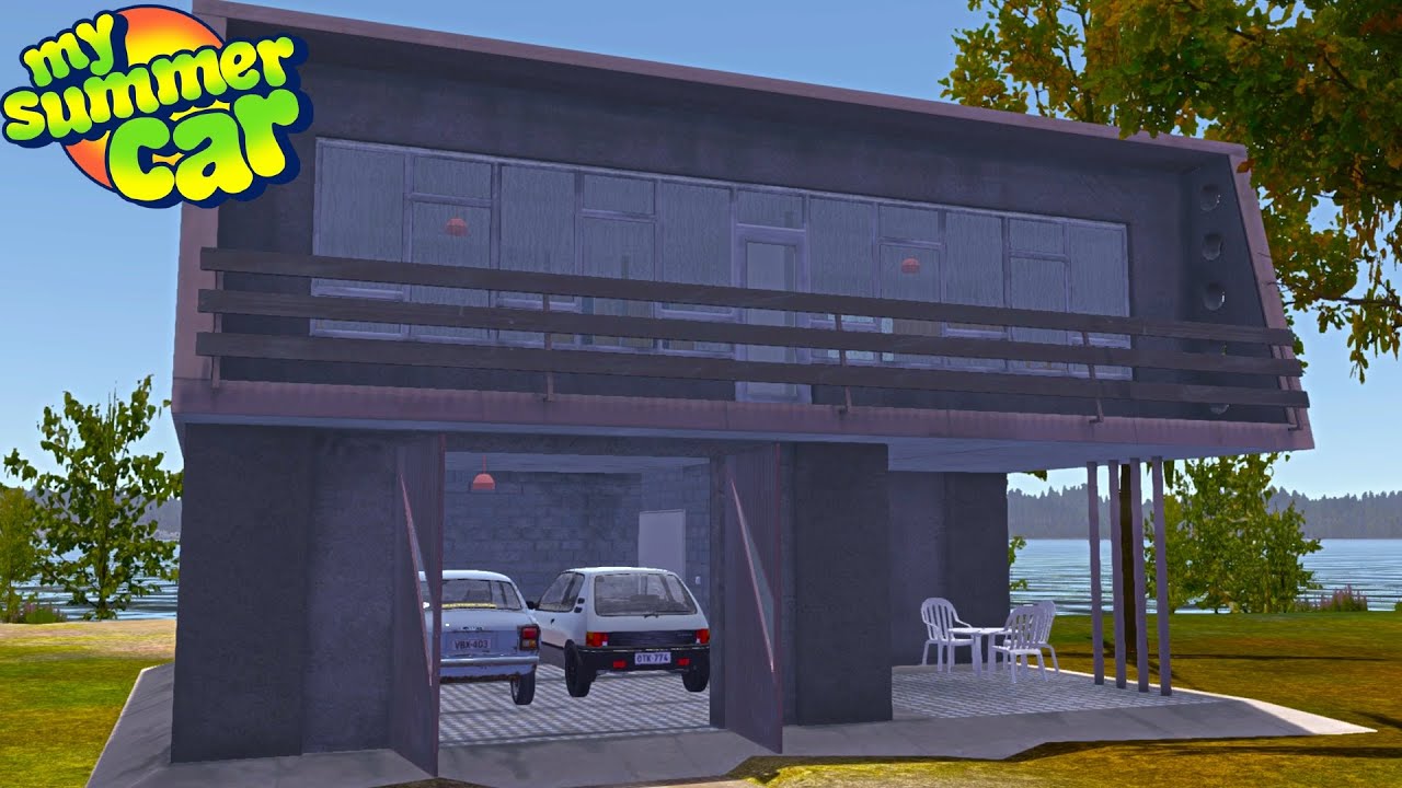 NEW PLAYER HOME BY THE LAKE - BIG NEW PLAYER HOME | My Summer Car Mods ...