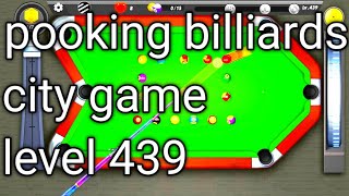 pooking billiards city mod apk gameplay level 439 All combo with music screenshot 5