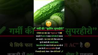 गर्मी का सुपर हीरो 💪#new #सलाद #saladrecipe #viral #health #healthylifestyle #tips #खाना #टिप्स