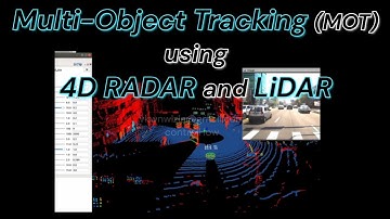 (MOT) 4D Radar and LiDAR for multi-object tracking