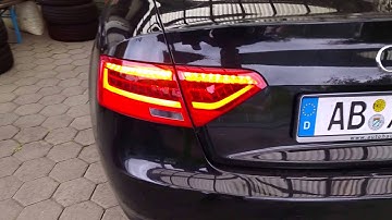 Fully Dynamic Taillights Audi A5