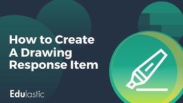 How to Create a Drawing Response Item