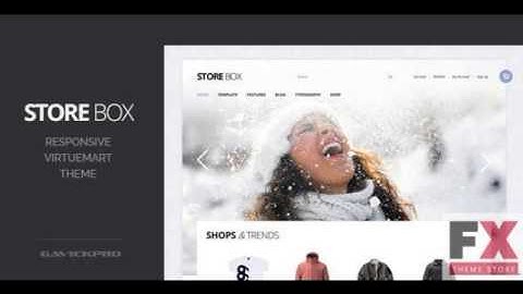 Preview StoreBox - Unique Responsive VirtueMart Theme TFores