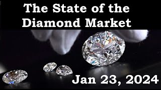 State of the Diamond Market  Jan 23rd 2024 -Rapaport Webinar with Martin Rapaport - The Gabel Report by MJ Gabel 893 views 4 months ago 15 minutes