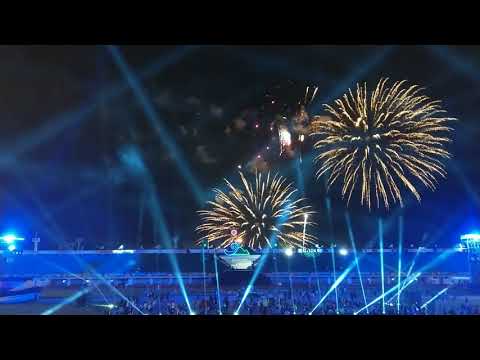 20171021-106年全國運動會在宜蘭，宜蘭之夜高空煙火秀