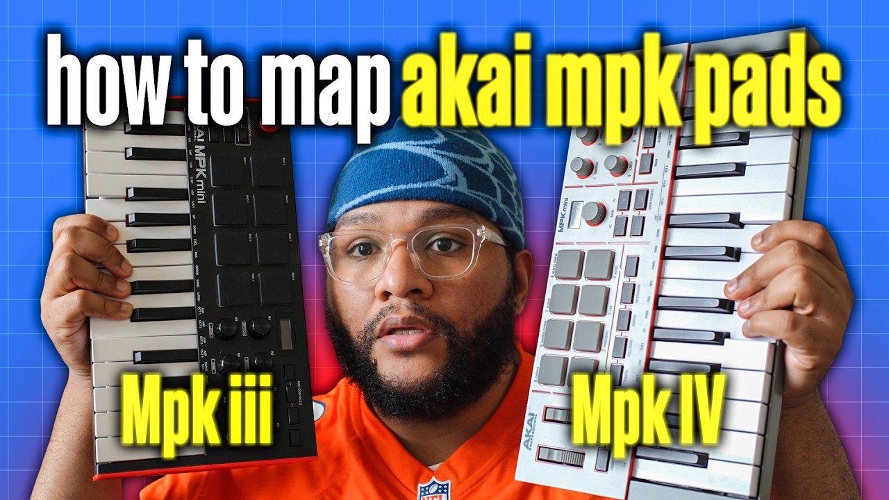 How to Map Akai MPK Mini 3 & MPK Mini 4 Pads (Step-by-Step) - YouTube