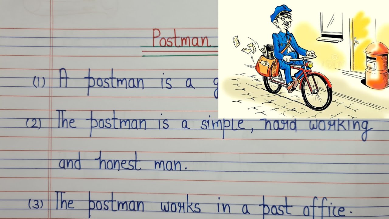 10 lines on Postman in English /Postman essay in english /Short essay