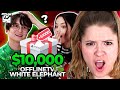 OFFLINETV $10,000 WHITE ELEPHANT REACTION!! ft. Valkyrae Fuslie Myth Starsmitten