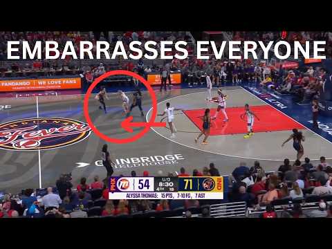 CAITLIN CLARK Continues to Embarrass Whoever the FEVER Play