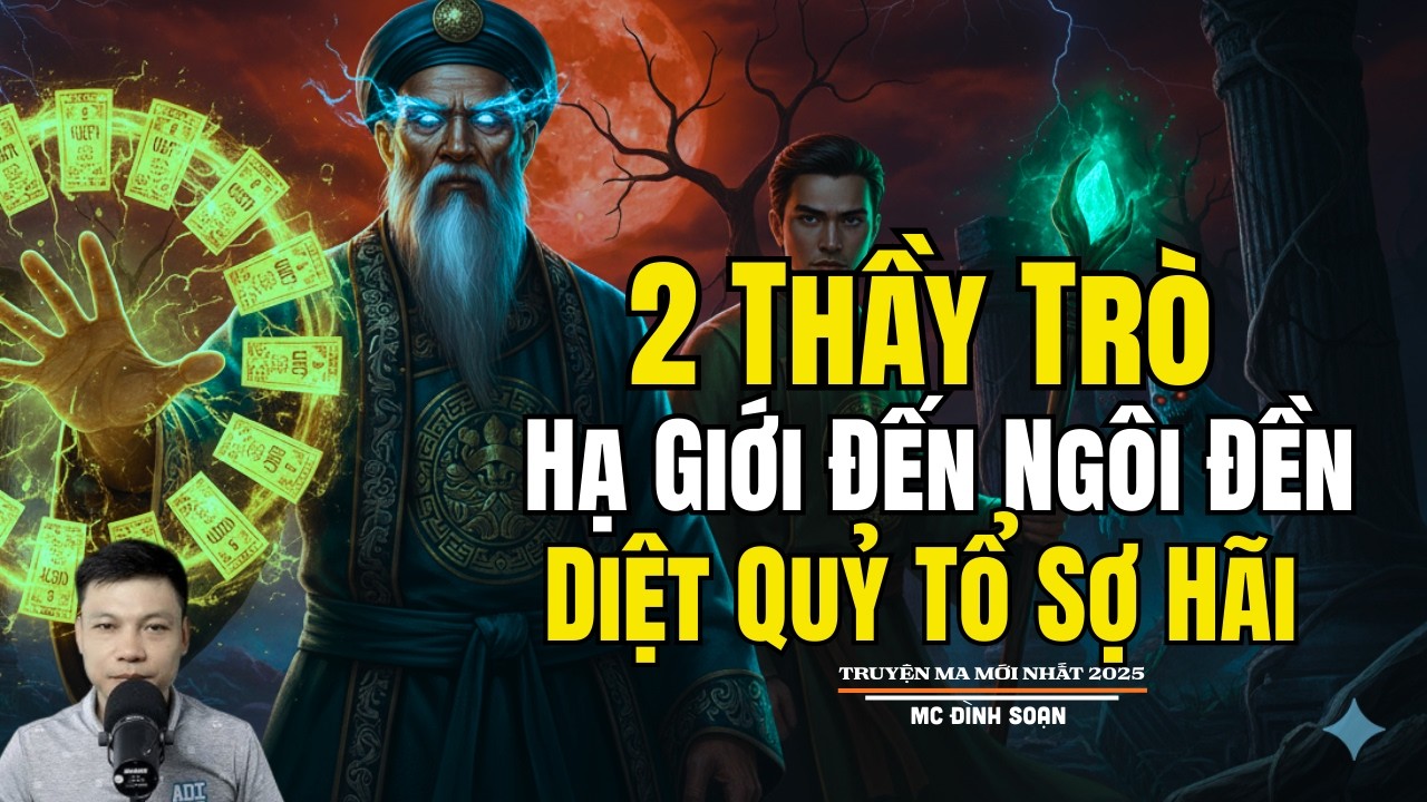 2 THẦY TRÒ HẠ GIỚI ĐẾN NGÔI ĐỀN DIỆT QUỶ TỔ SỢ HÃI| Truyện Ma Đình Soạn - Chuyện Ma kinh dị Mới Nhất