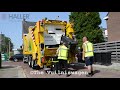 Haller hybride Vuilniswagen gemeente Woerden - Volvo Trucks Garbagetruck - Trashtruck (GoPro)