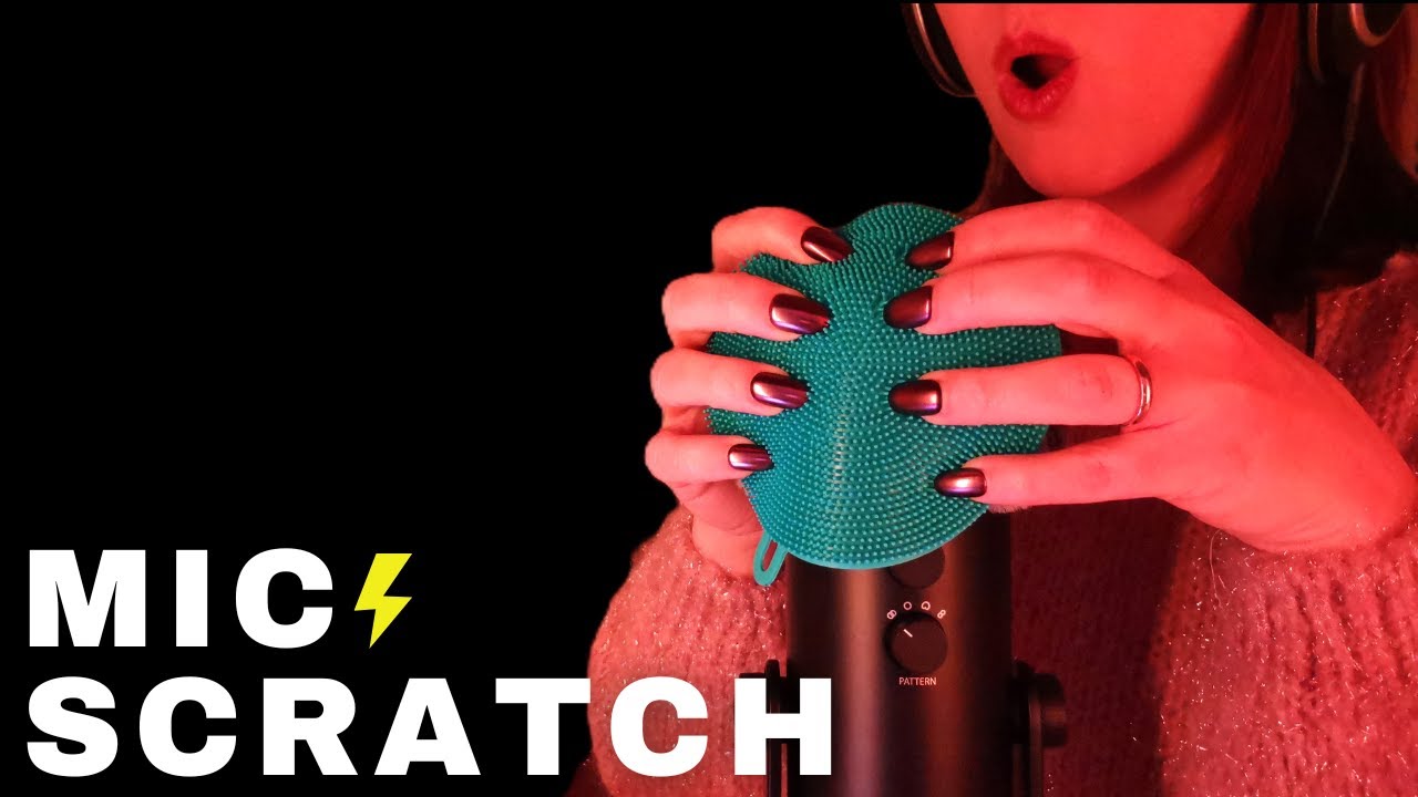 ASMR - FAST AGGRESSIVE MIC RUBBING, STROKING, SCRATCHING | up close soft spoken | Intense tingles