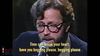 English Mola Eric Clapton Tears In Heaven With S