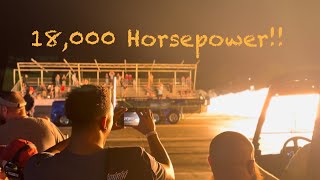 18,000 HP JET SEMI MAKES A PASS AND RECORD BREAKING PRO MOD 1/8th MILE || Throwdown In T-Town Day 2