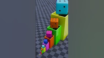 Dice Rod Infinite#3danimation  #3d##animation#sfx#asmr#satisfying#oddlysatisfying