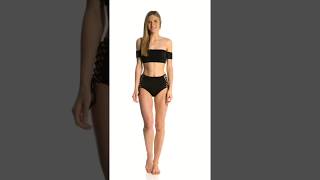 Reef Swimwear Vintage Vibes High Waisted Lace Up Bikini Bottom Swimoutlet