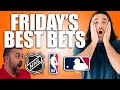 Sports Betting Picks FRIDAY🔥 NBA Playoffs, NHL Playoffs &amp; MLB Best Bets | WagerTalk Today 5/22