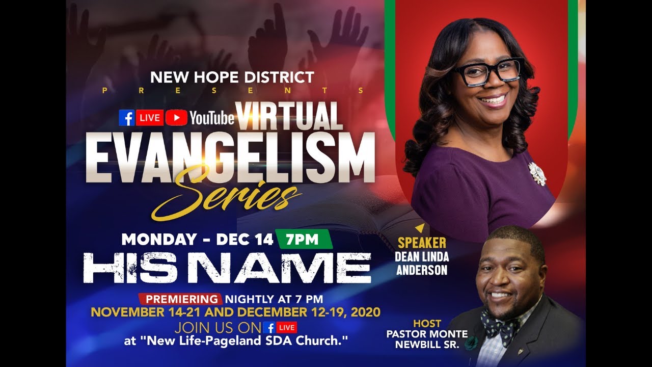New Hope Church District - His Name In Her Voice - Dean Linda Anderson - December 14, 2020