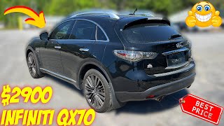 I Won A 2017 Infiniti QX70 Limited Edition From Copart For $2900