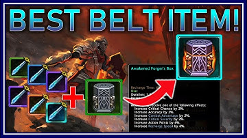 BEST Mythic Belt Item (Dps & Healers): How to Upgrade your Forgers Box! - Mod 22 Neverwinter