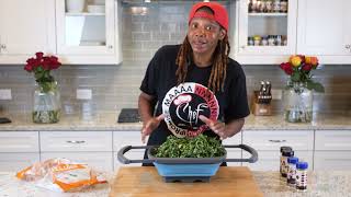 COLLARD GREENS and OKRA | Chef Carmen