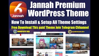 Jannah 712 Premium Wordpress Gpl How To Install Dlink In Description