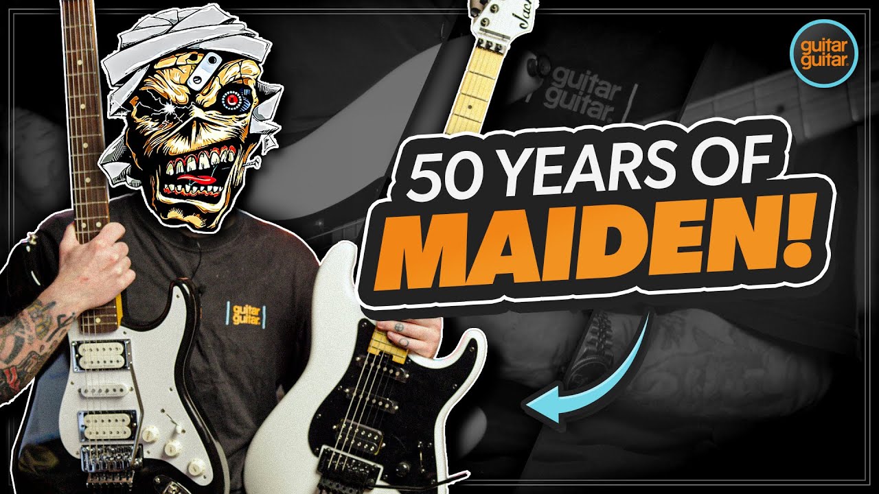 Fender & Jackson Iron Maiden Signature Guitars | Icons of Metal