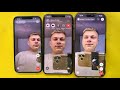 FaceTime Video incoming Call iPhone XS max, iPhone 17pm, iPhone 13 dad