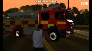 New Uk British Scania Fire Truck Gta Sa Link 2013