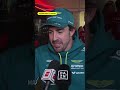 🗣️  Alonso: "Ha sido el mejor fin de semana con diferencia. No pensaba de ninguna manera acabar 7º"