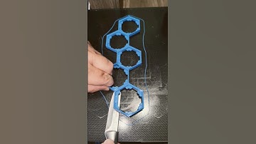 Removing a print from the glass bed #3dprinting