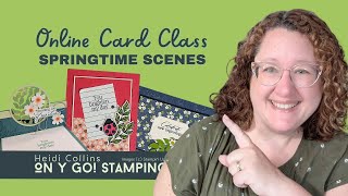 Springtime Scenes Cards – 3 Easy Card Ideas + Fun Fold