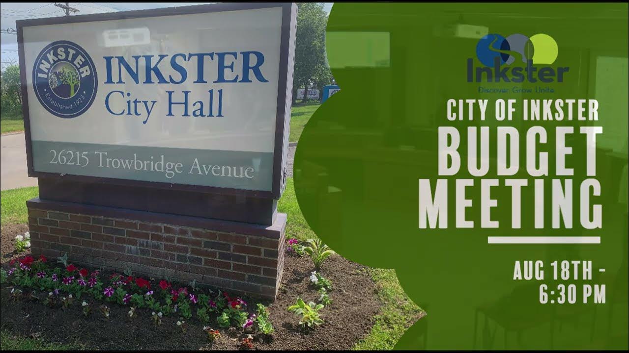 Inkster City Council Meeting (081822_SP) YouTube