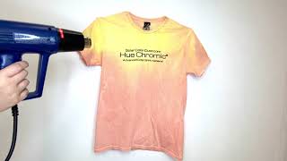 SolarColorDust.com Hue Chromic® Color Changing Fabric Dye - Orange to Yellow screenshot 5