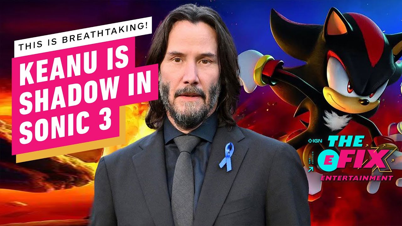 Sonic The Hedgehog 3 Movie Has Found Its Shadow In Keanu Reeves - IGN ...