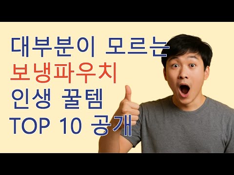 보냉파우치 인생 추천템 TOP10