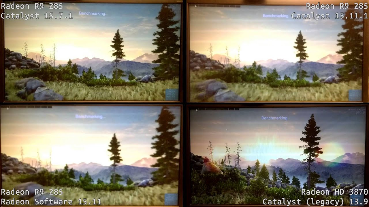 [Benchmark] Radeon R9 285 • Windows • Catalyst 15.7.1 through RS Crimson 15.11