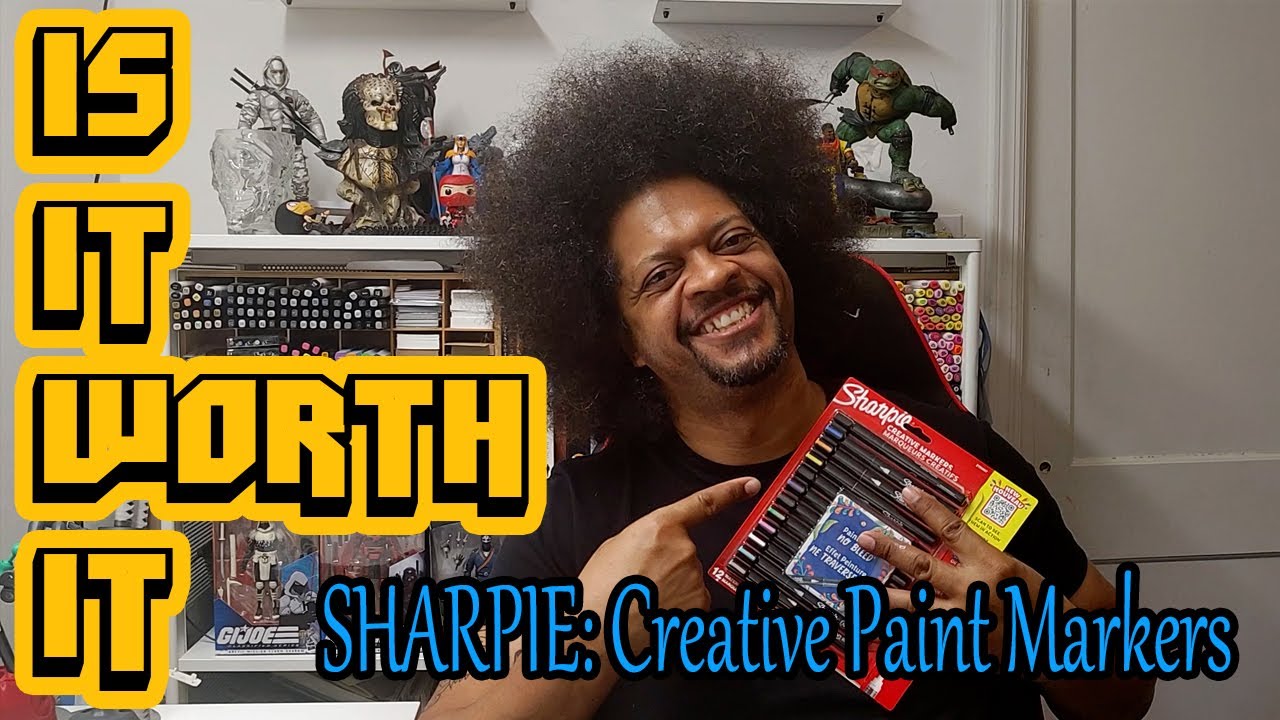 Unboxing and Review of #Sharpie Creative Paint Markers