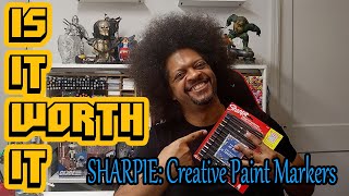 Unboxing and Review of #Sharpie Creative Paint Markers
