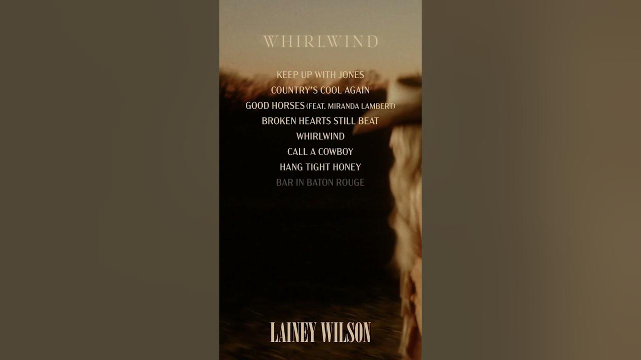 Whirlwind tracklist reveal