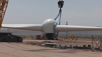 Montaje del primer aero perteneciente a la etapa 4 de ARAUCO I