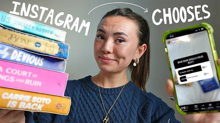 Instagram controls the books I read for a week