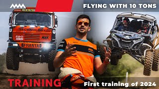 First training of 2024 was wild! | Flying and drifting with 10 tons 🔥