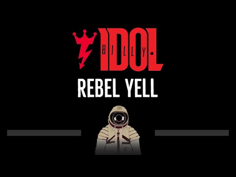 Billy Idol • Rebel Yell (CC) 🎤 [Karaoke] [Instrumental Lyrics]