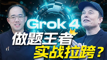 Grok 4深度解读与功能评测！编程、推理、对话、Agent性能全方位测评，最强大模型是否实至名归？#grok