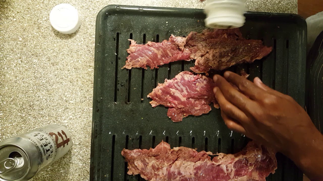 How to Broil Skirt Steak YouTube