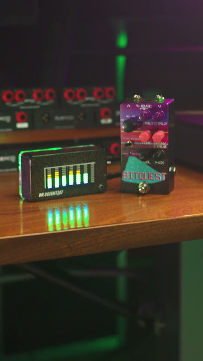Grab your plectrum and light up the Spectrum (Analyzer). #DrScientistSounds