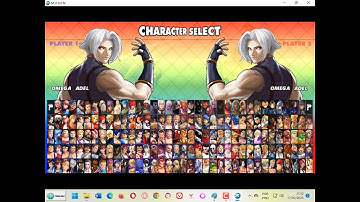 Omega Adelheid In CVS POTS Style Adapted for Capcom Vs SNK Evolution Kore