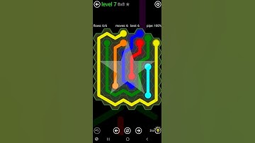 How To Solve Flow Free Hexes 8x8 Mania Level 7 Board Walk Through Solution Walkthrough